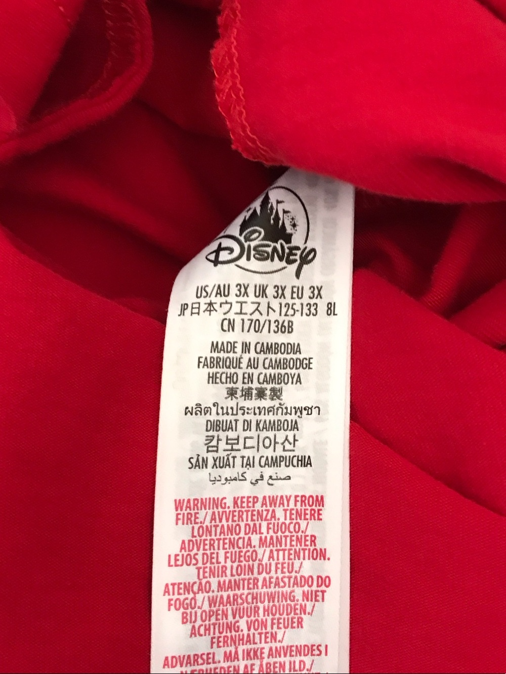 Disney Red Mickey & Friends Holiday Graphic Pajamas Set - Picture 7 of 7